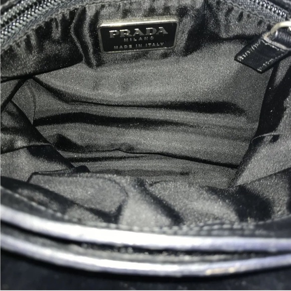 PRADA Panier handbag - black with dust bag - Picture 6 of 9